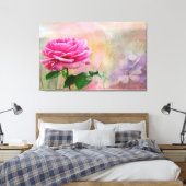 Toile Rose rose rose (Insitu(Chambre))