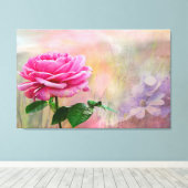 Toile Rose rose rose (Insitu (Plancher de Bois))