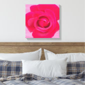 Toile Rose rose rouge romantique (Insitu(Chambre))