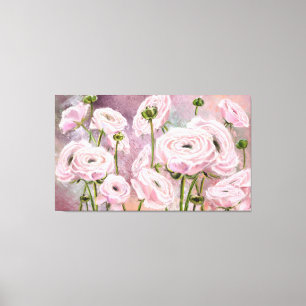 Toile rose Roses Imprimer - Peinture