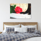 Toile Rose rouge (Insitu(Chambre))