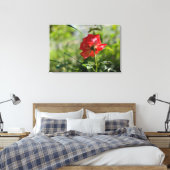 Toile Rose rouge (Insitu(Chambre))
