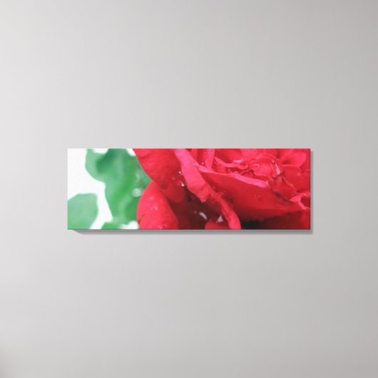 Toile rose rouge (Recto)