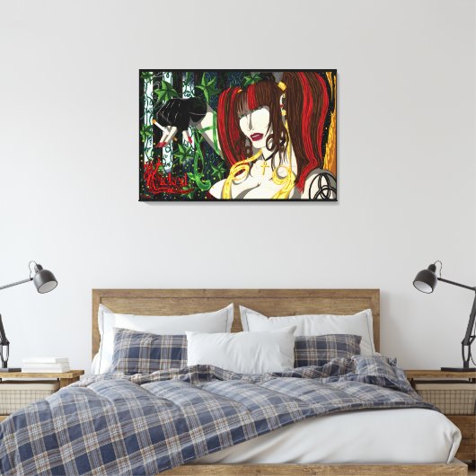 Toile Rose Sara (Insitu(Chambre))