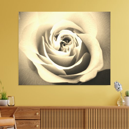 Toile Rose Sepia (Insitu(Salon))