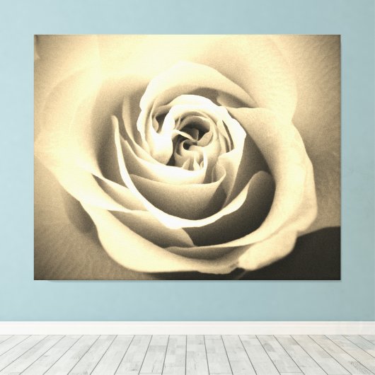 Toile Rose Sepia (Insitu (Plancher de Bois))