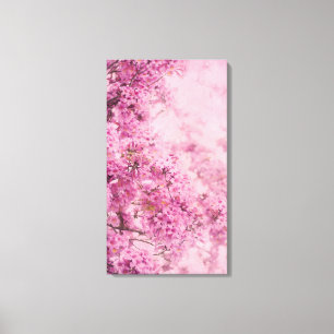 Toile Rose sur le rose