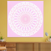 Toile Rose Tristyns Mandala (Insitu(Salon))