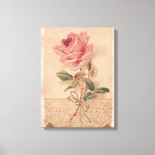 Toile Rose Victorian (Recto)
