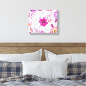 Toile Rose violette (Insitu(Chambre))