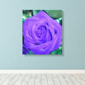 Toile Rose violette profonde enrobée (Insitu (Plancher de Bois))