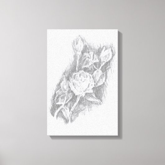 Toile Roses (Recto)