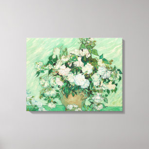 Toile Roses - Bouquet de fleurs
