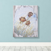 Toile Roses de bois de grange (Insitu (Plancher de Bois))