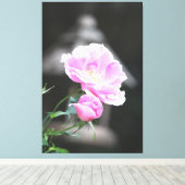 Toile Roses de fleurs roses (Insitu (Plancher de Bois))