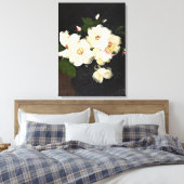 Toile Roses de Noël, peinture d'art (Insitu(Chambre))