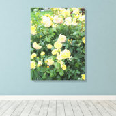Toile Roses jaunes (Insitu (Plancher de Bois))
