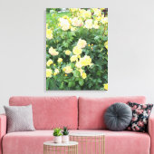Toile Roses jaunes (Insitu(Salon))