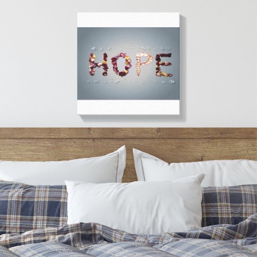 Toile Roses optimistes (Insitu(Chambre))