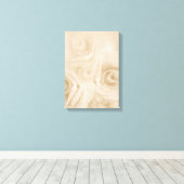 Toile Roses papier Sepia (Insitu (Plancher de Bois))