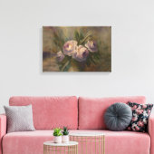 Toile Roses Peintes 45 cm x 30 cm (Insitu(Salon))
