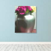 Toile Roses roses (Insitu (Plancher de Bois))