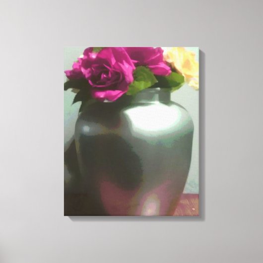 Toile Roses roses (Recto)