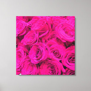 Toile Roses roses rose fleurs rose rose rose floral rose