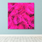 Toile Roses roses rose fleurs rose rose rose floral rose (Insitu (Plancher de Bois))