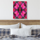 Toile Roses roses roses Florales Art Abstrait (Insitu(Chambre))