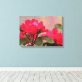 Toile Roses rouges (Insitu (Plancher de Bois))