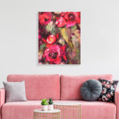 Toile Roses rouges Imprimer (Insitu(Salon))