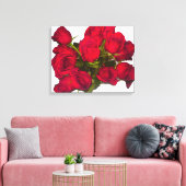 Toile Roses rouges Imprimer (Insitu(Salon))
