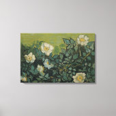 Toile Roses sauvages de Vincent van Gogh (Recto)