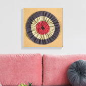 Toile Rosette Tricolore (Insitu(Salon))
