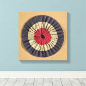 Toile Rosette Tricolore (Insitu (Plancher de Bois))