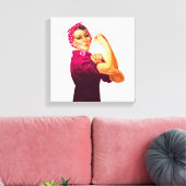 Toile Rosie Le Riveter - Cancer Rose (Insitu(Salon))