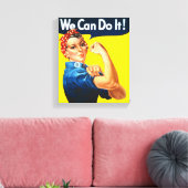Toile Rosie le Riveter (Poster Iconique) (Nous pouvons l (Insitu(Salon))