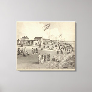Toile Ross baignant des Chambres, verger d'océan, NJ