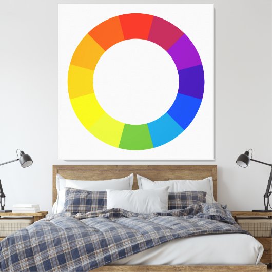 Toile roue couleur (Insitu(Chambre))