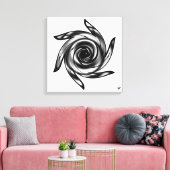 Toile Roue de vie (Insitu(Salon))