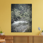 Toile Roue d'eau le long de la rivière (Insitu(Salon))