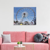 Toile ROUE FERRIS SUR CANVAS 20 "x 16" (Insitu(Salon))