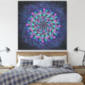 Toile Roue pourpre (Insitu(Chambre))