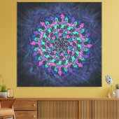 Toile Roue pourpre (Insitu(Salon))