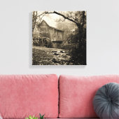 Toile Roue vintage (Insitu(Salon))