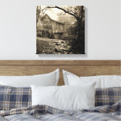 Toile Roue vintage (Insitu(Chambre))