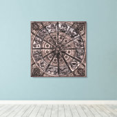 Toile Roue Zodiac (Insitu (Plancher de Bois))
