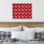Toile Rouge Abstrait (Insitu(Chambre))