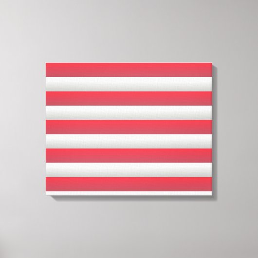 Toile Rouge et Blanc (Recto)
